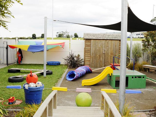 Secure and well fenced outdoor area