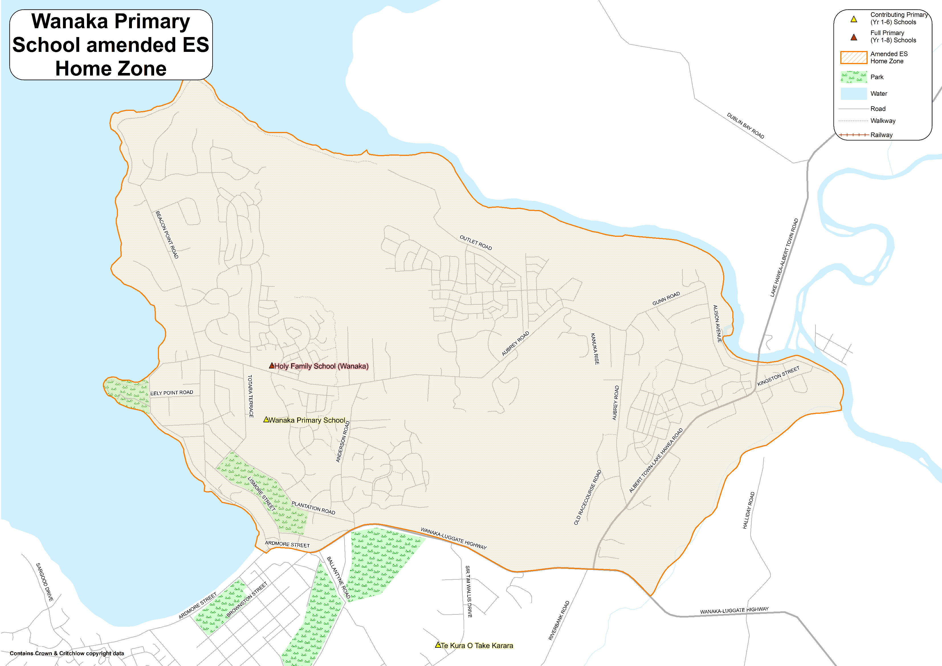 Map Wānaka